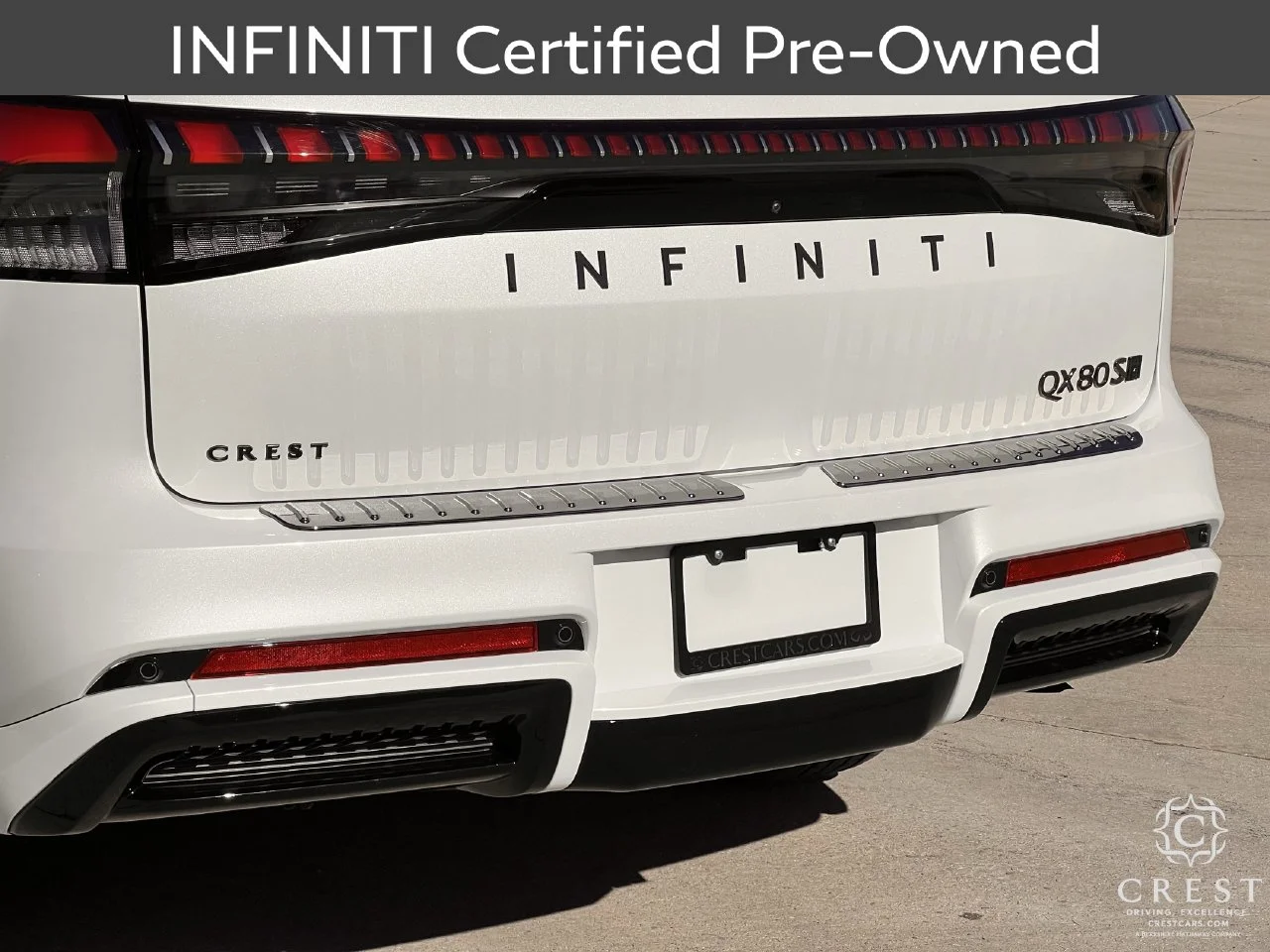 Certified Used 2026 Radiant White INFINITI SPORT image 7