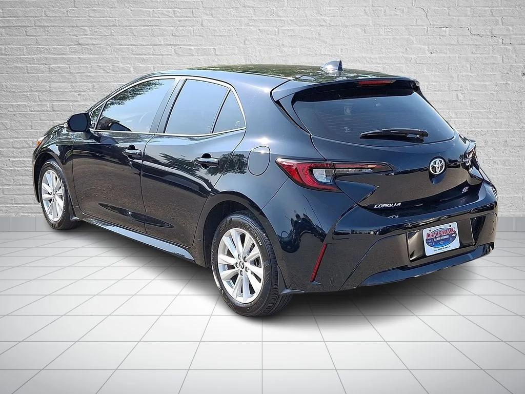 Used 2025 Midnight Black Metallic Toyota SE image 6