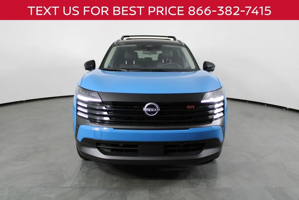 New 2026 Arctic Ice Blue Metallic / Super Black Two-tone Nissan SR image 10