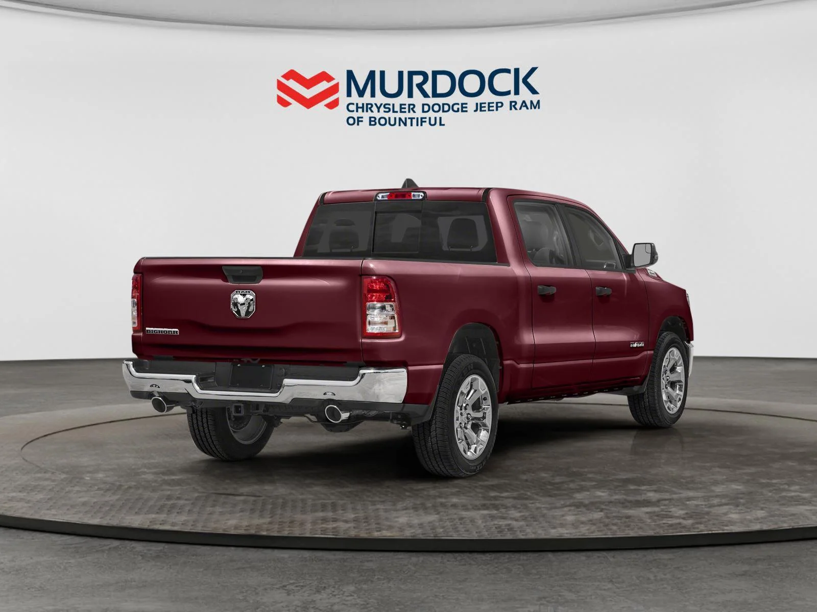Used 2023 Delmonico Red Pearlcoat Ram Big Horn image 2