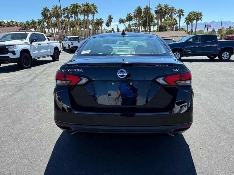 Used 2021 Super Black Nissan SV image 4