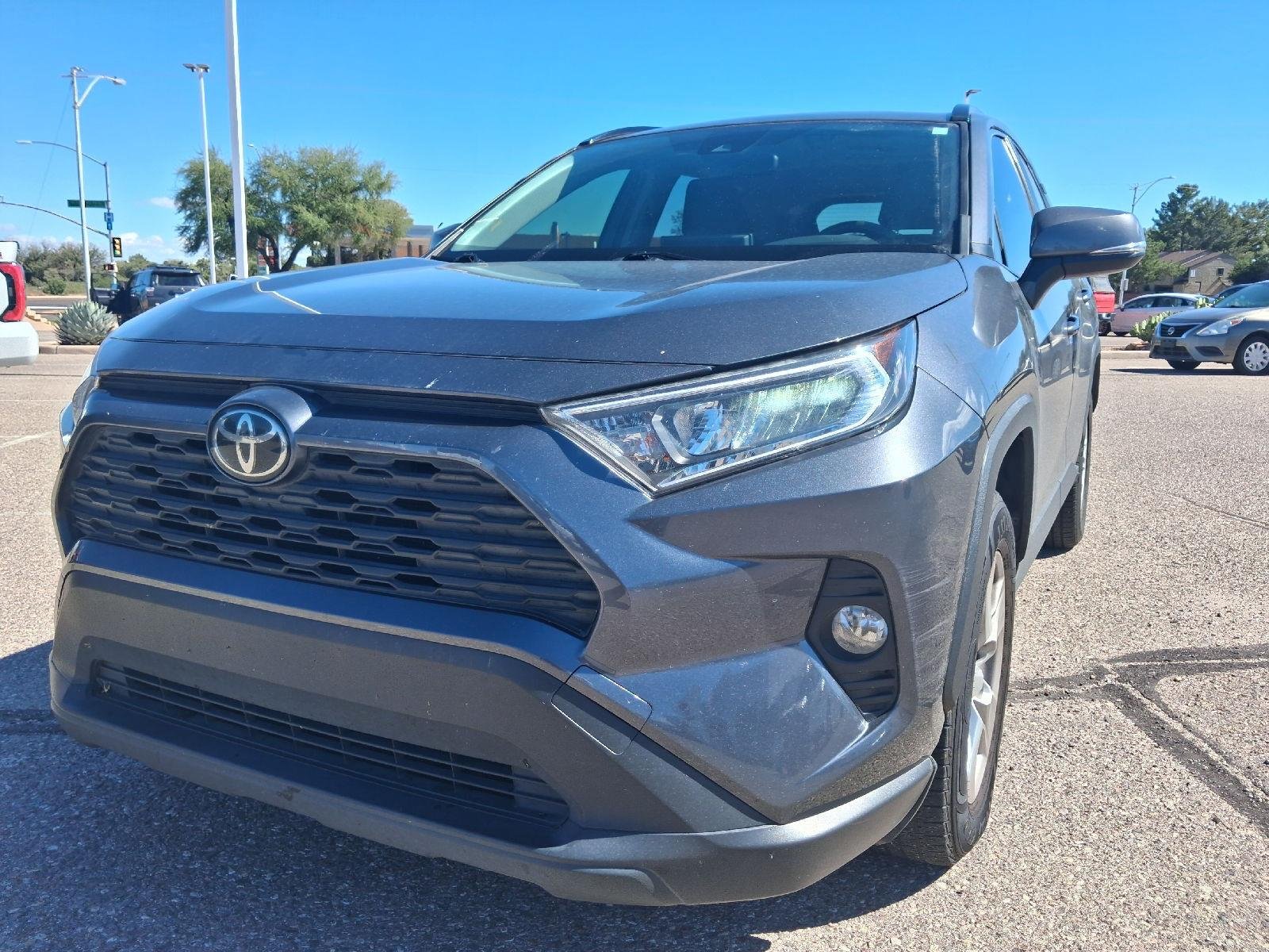 Used 2019 Magnetic Gray Metallic Toyota XLE image 10
