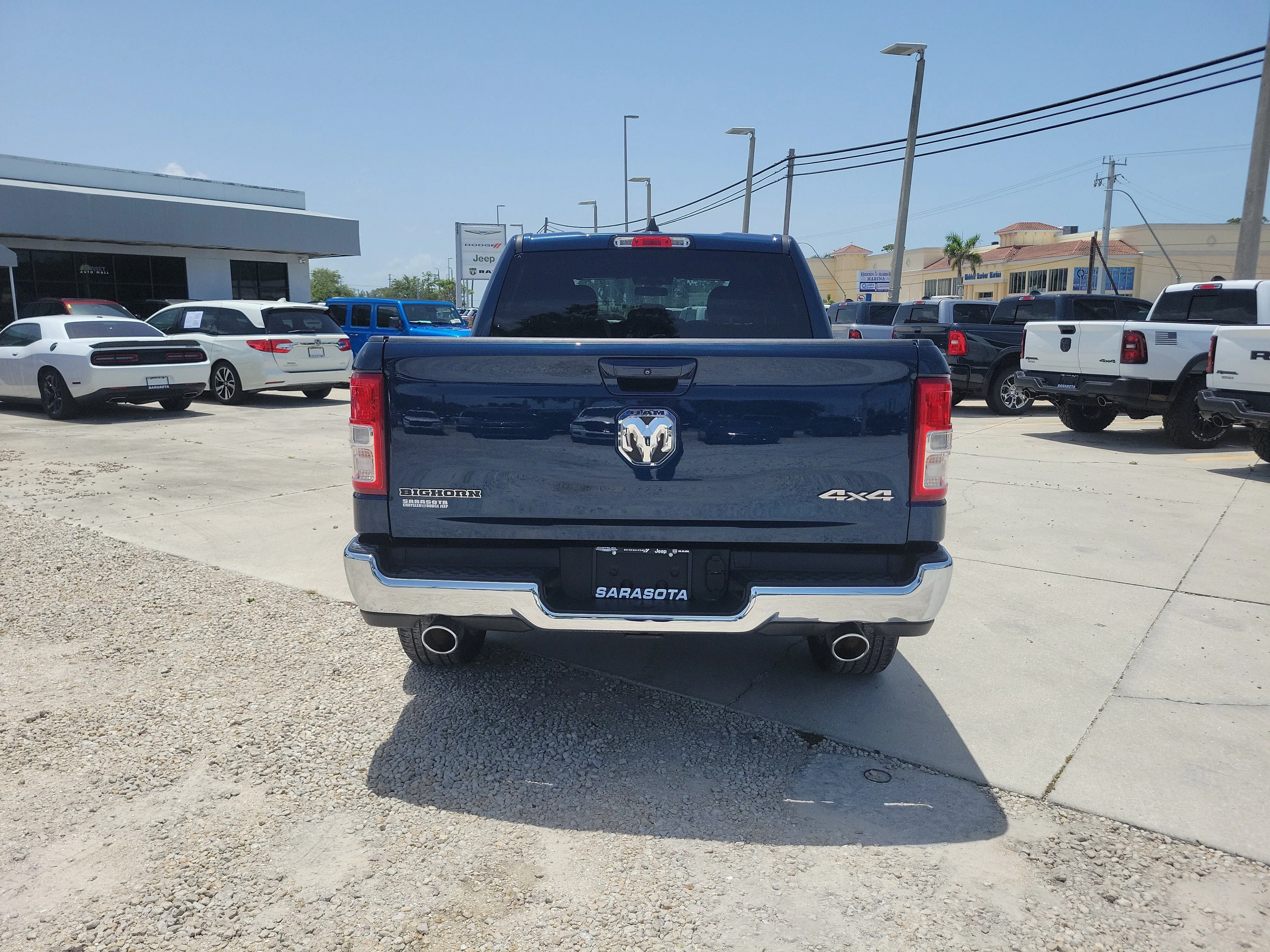 Used 2022 Patriot Blue Pearlcoat Ram Big Horn image 15