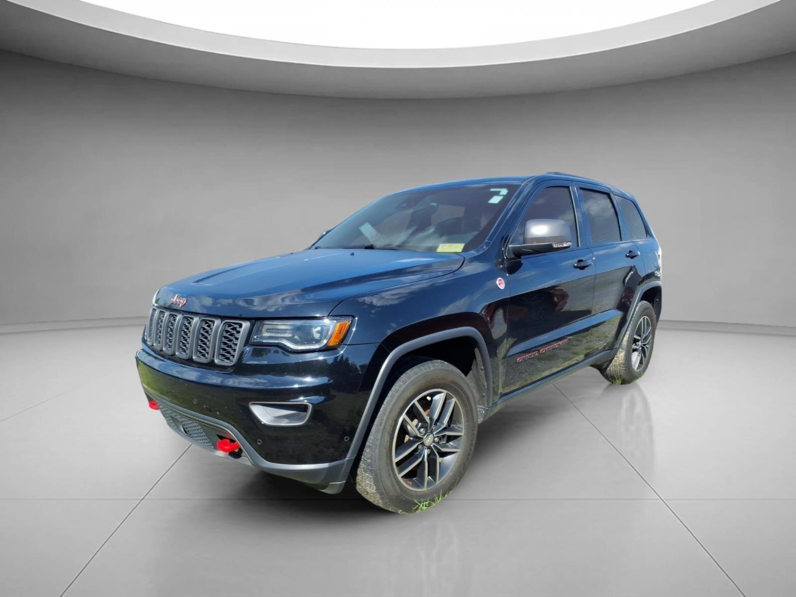 Used 2022 Bright White Clearcoat Jeep Overland image 1