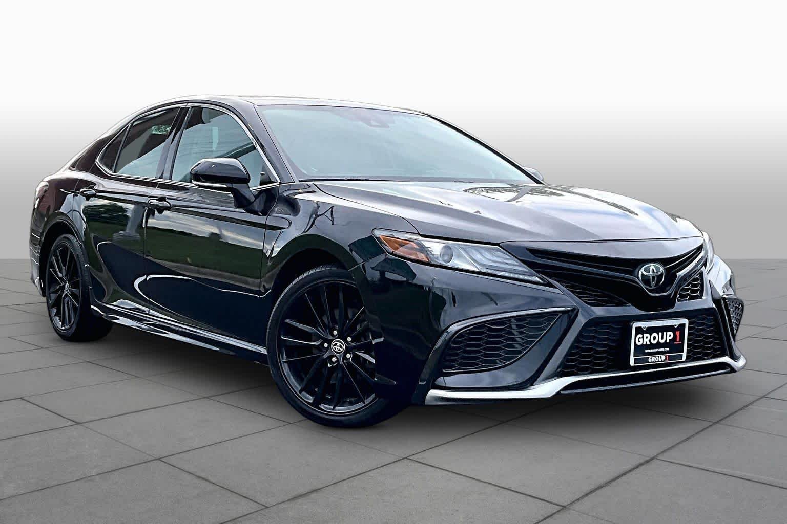 Used 2023 Midnight Black Metallic Toyota XSE image 5