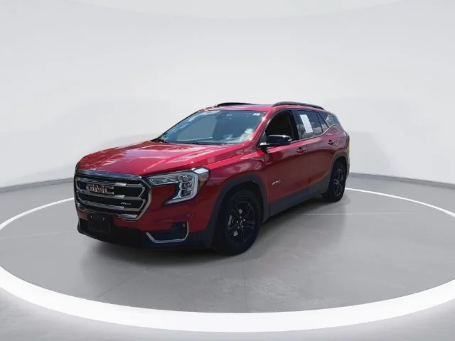 Certified Used 2024 Volcanic Red Tintcoat GMC AT4 image 4