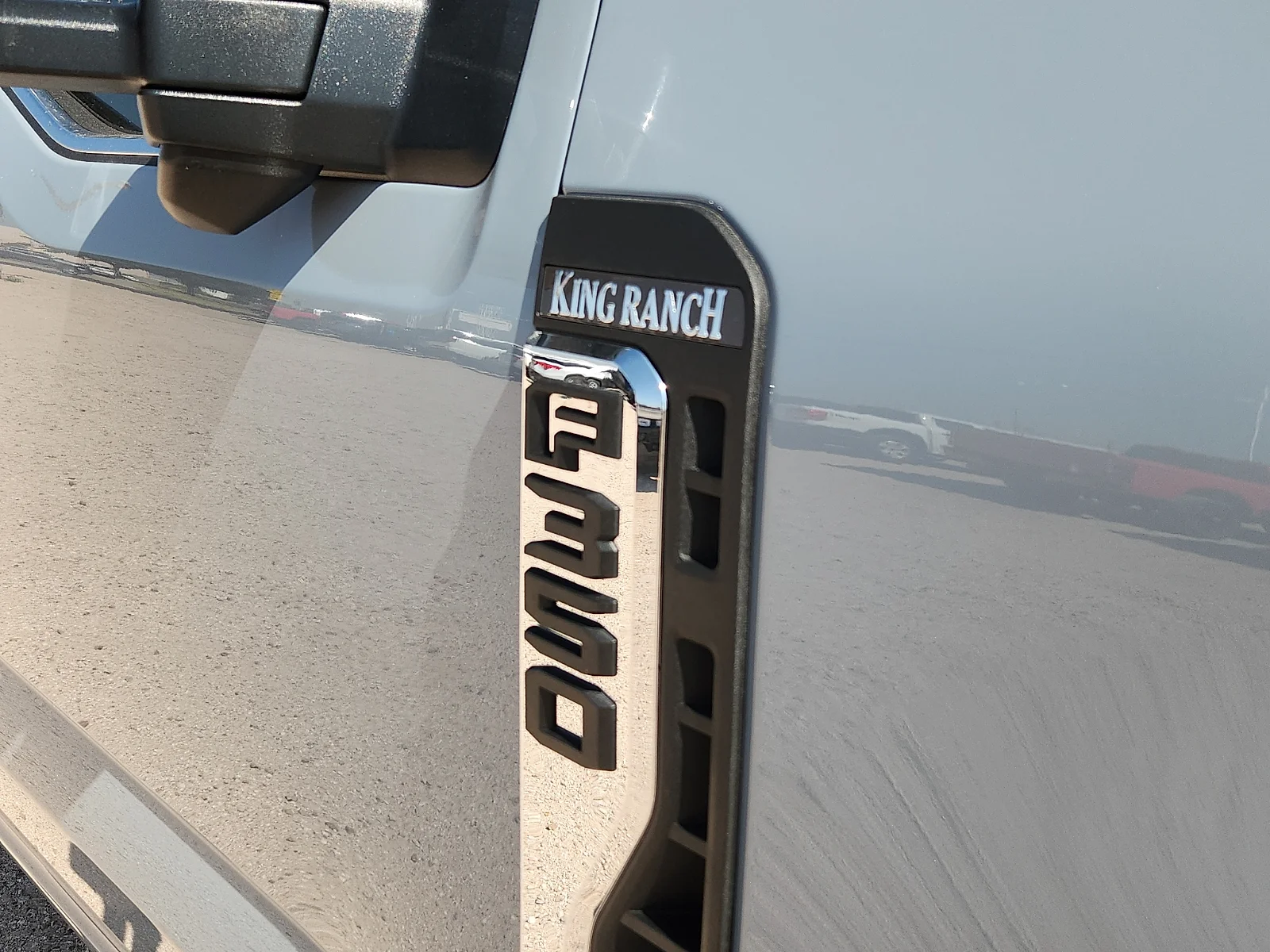 New 2026 Glacier Gray Metallic Tri-Coat Ford F-350® King Ranch® image 10
