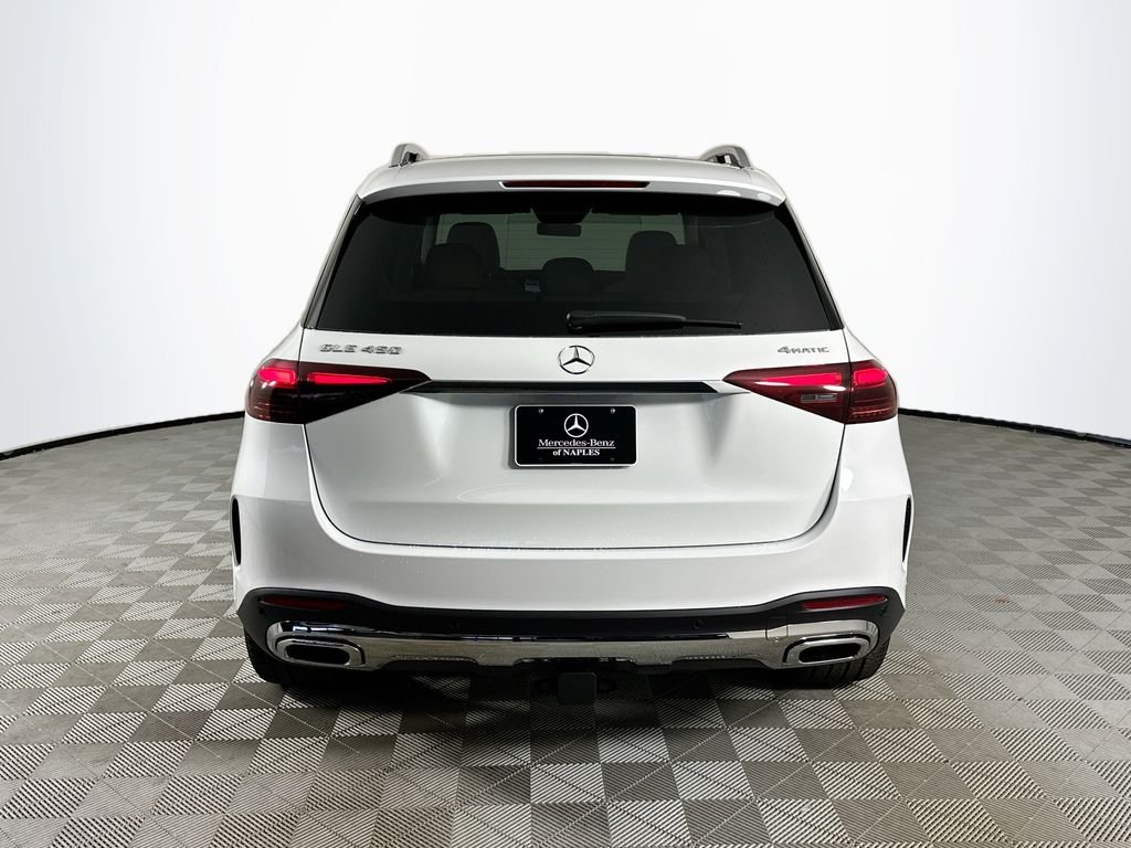 New 2026 MANUFAKTUR Moonlight White Metallic Mercedes-Benz GLE 450 image 6