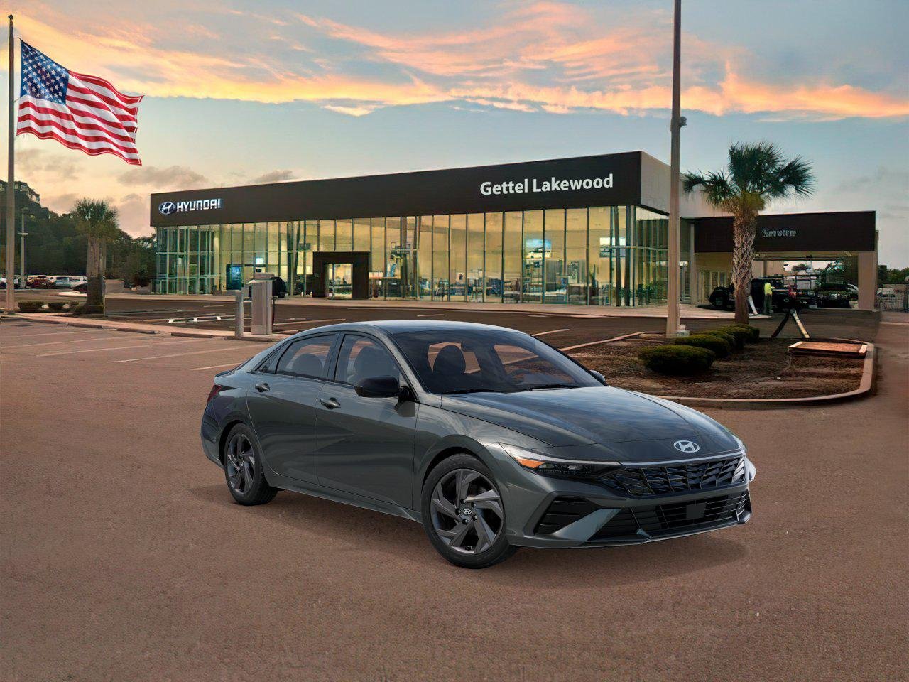 New 2026 Gray Hyundai SEL Sport image 2