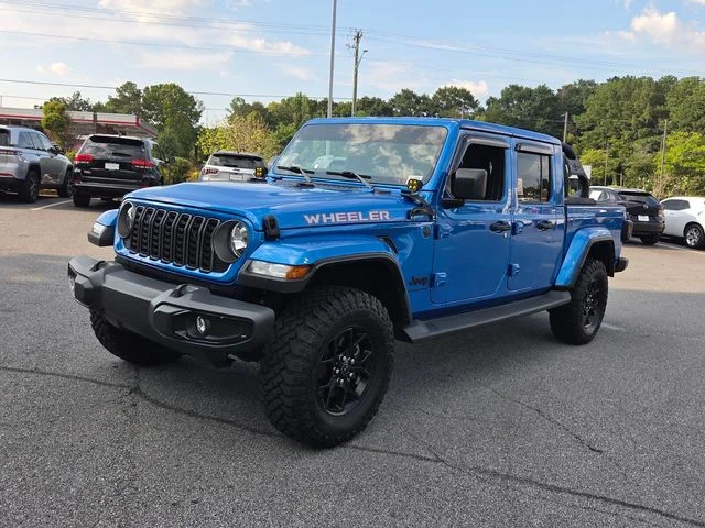 Used 2024 Blue Jeep Sport image 3