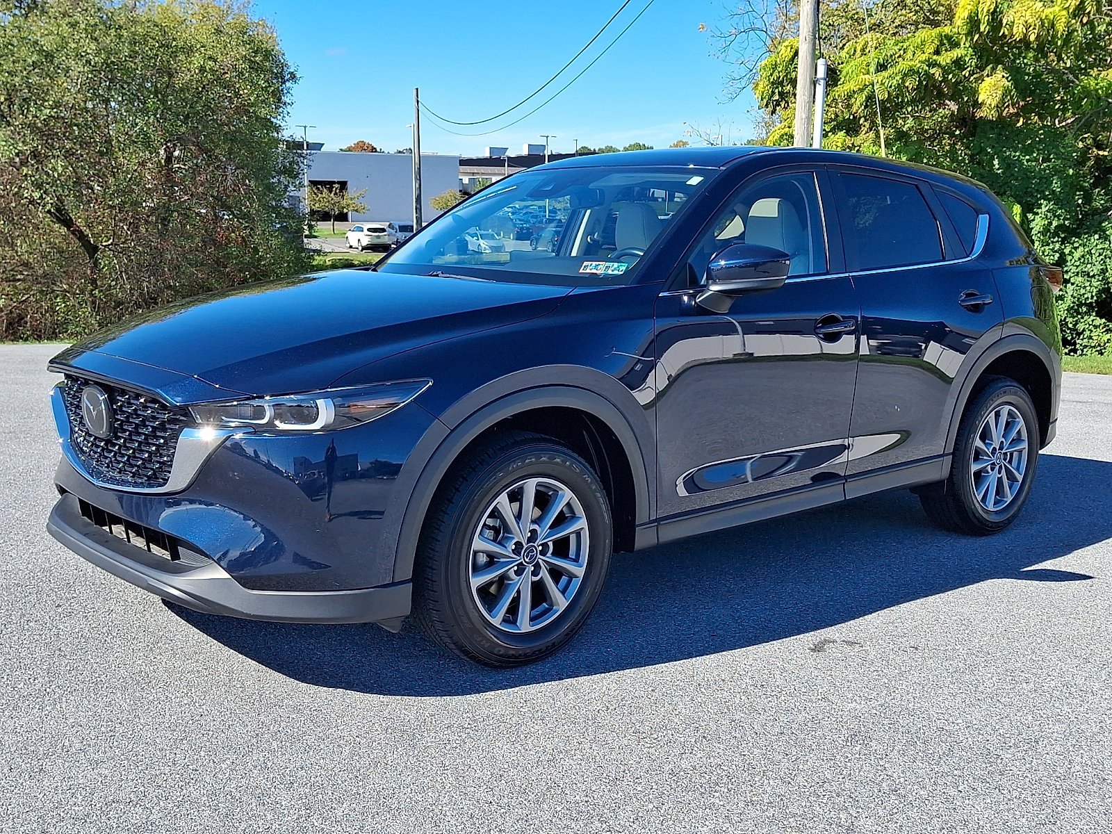 Certified Used 2023 Deep Crystal Blue Mica Mazda 2.5 S Preferred Package image 3