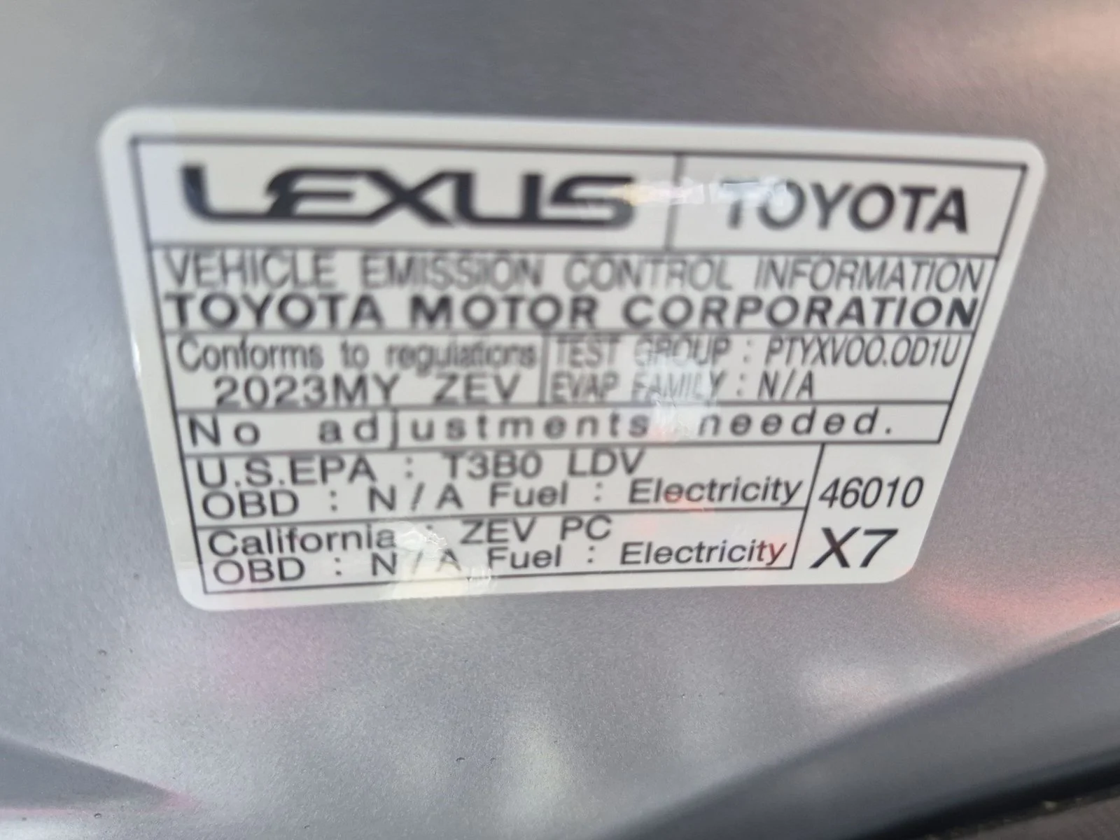 Certified Used 2023 Iridium Lexus RZ 450e Premium image 28