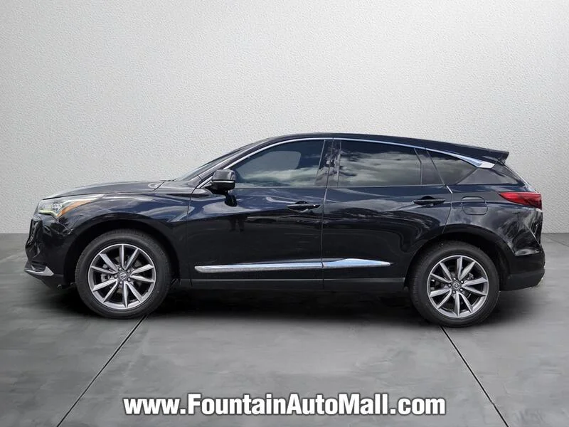 Used 2022 Phantom Violet Pearl Acura FWD W/TECHNOLOGY PACKAGE image 2
