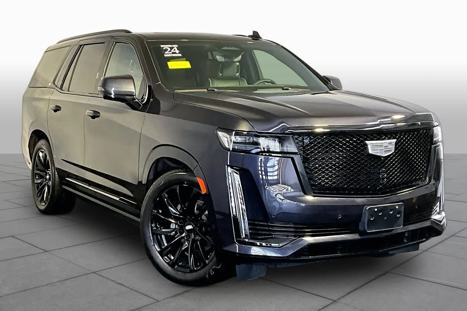Used 2024 Galactic Gray Metallic Cadillac 4WD Sport image 3