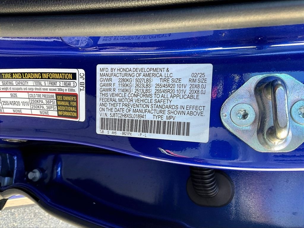Used 2025 Blue Acura A-Spec Advance Package image 20