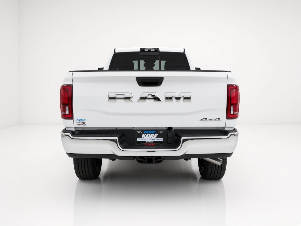 New 2026 Bright White Clear-Coat Exterior Paint RAM Tradesman image 7
