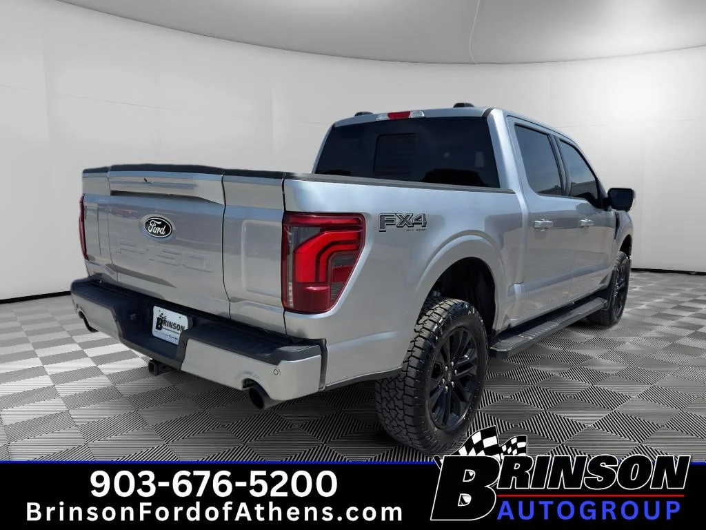 Used 2025 Iconic Silver Metallic Ford LARIAT image 6