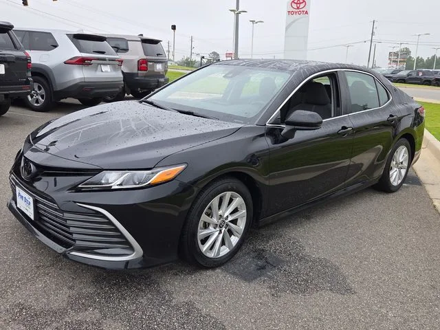 Used 2023 Black Toyota LE image 3