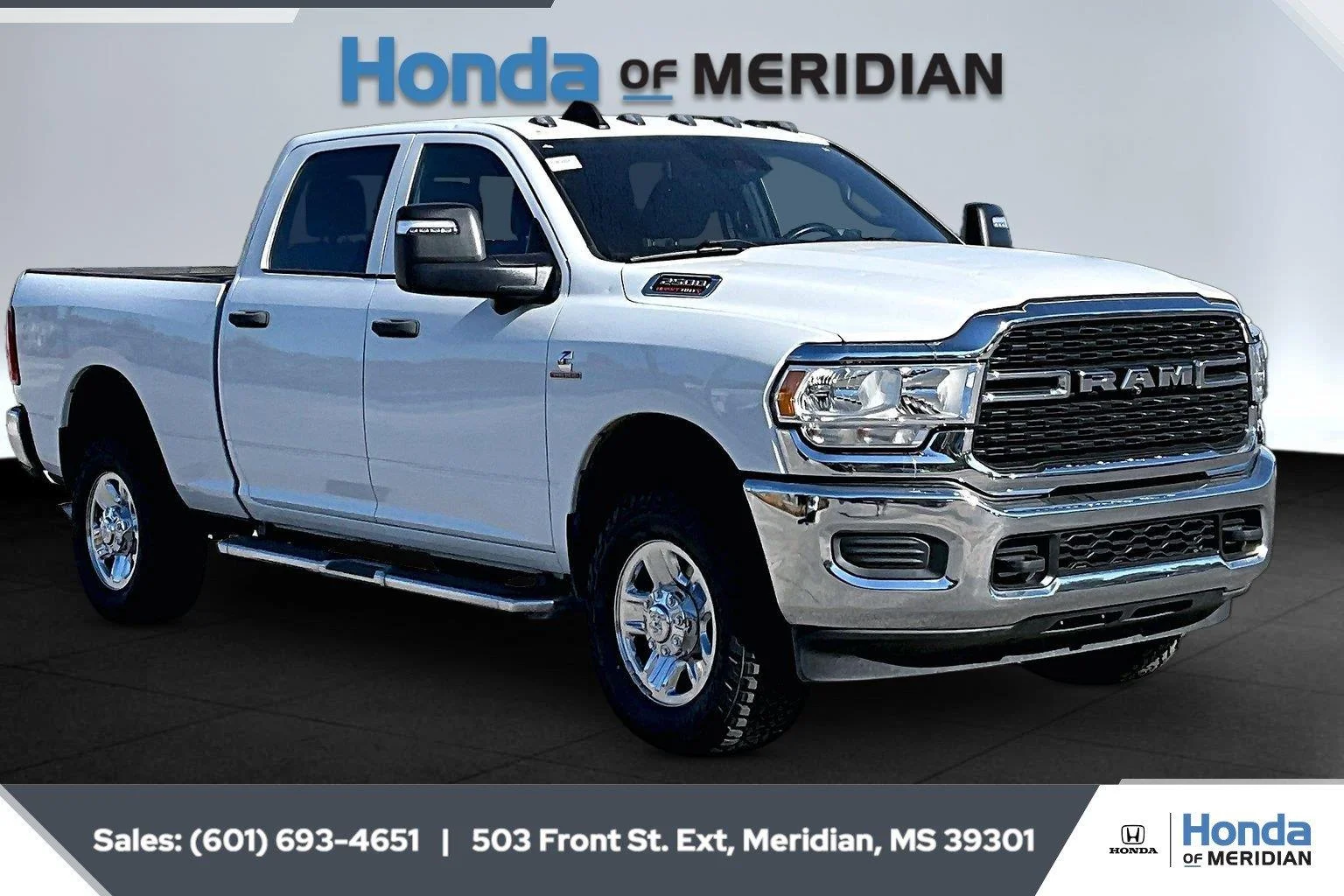 Used 2023 Bright White Clearcoat Ram Tradesman image 1