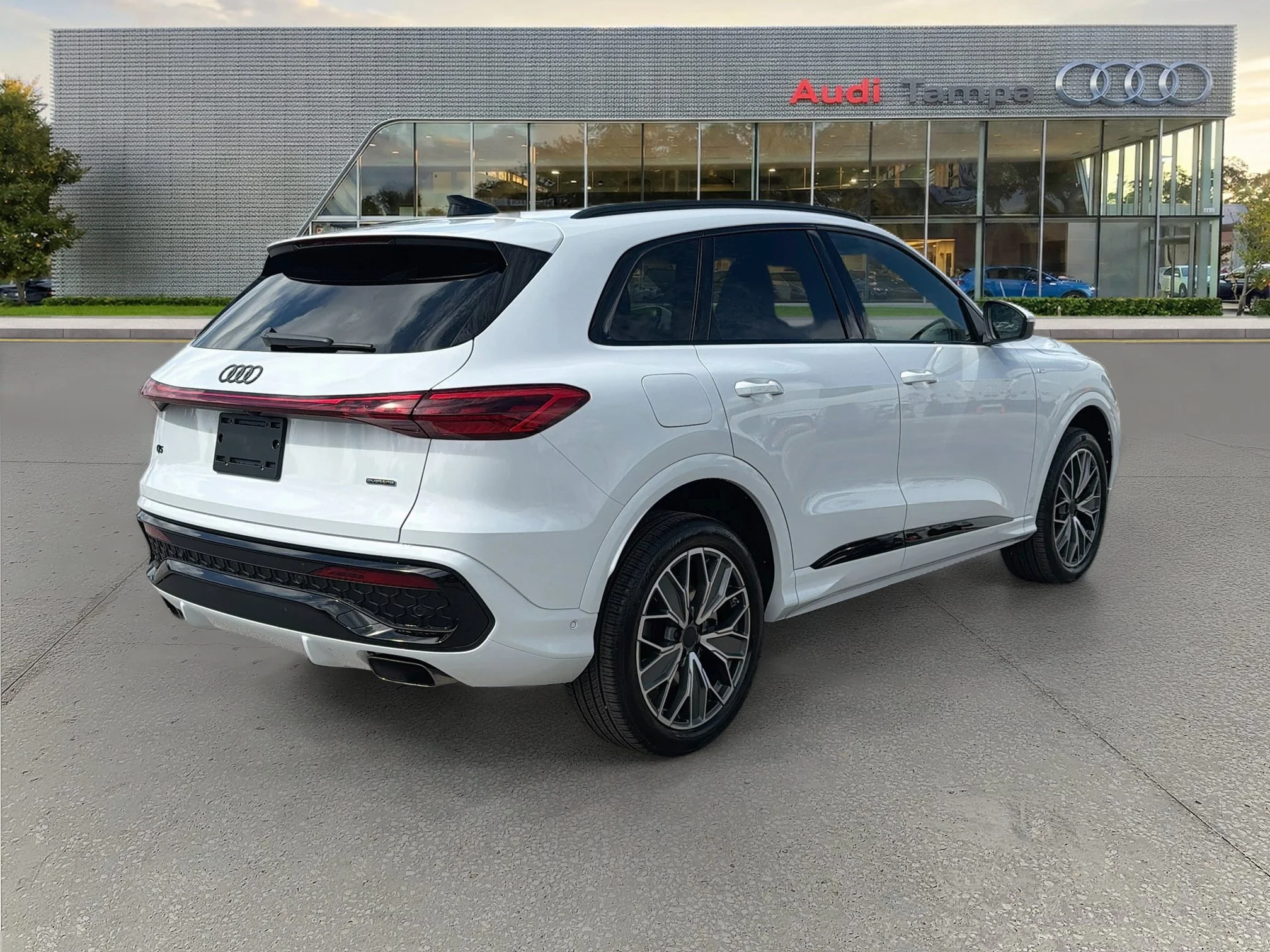 New 2026 Glacier White Metallic Audi Premium Plus image 3
