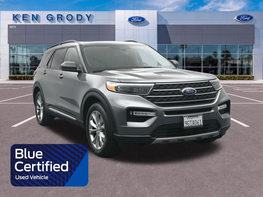 Certified Used 2023 Gray Ford XLT image 1