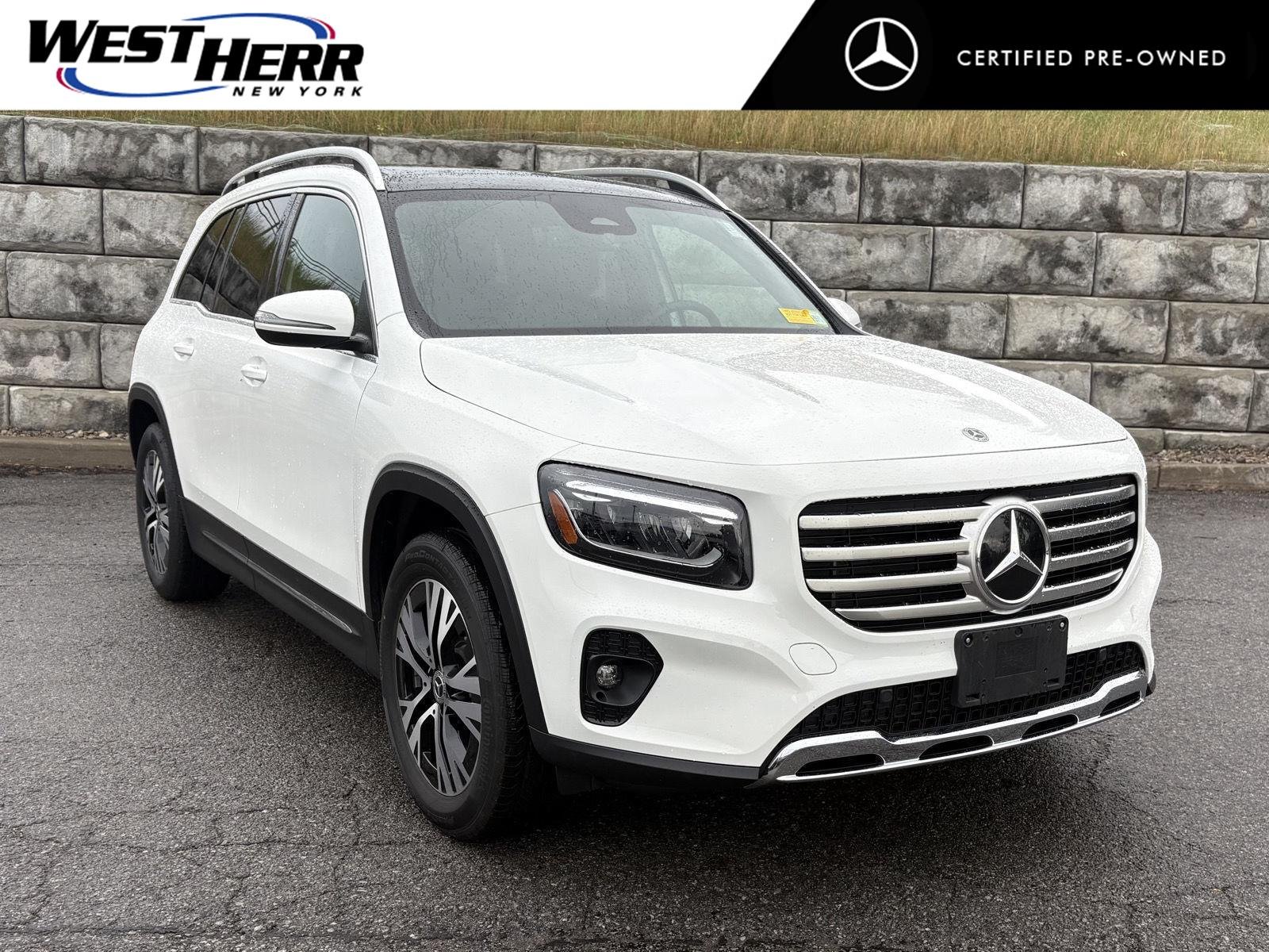 Certified Used 2026 Polar White Mercedes-Benz GLB 250 image 1