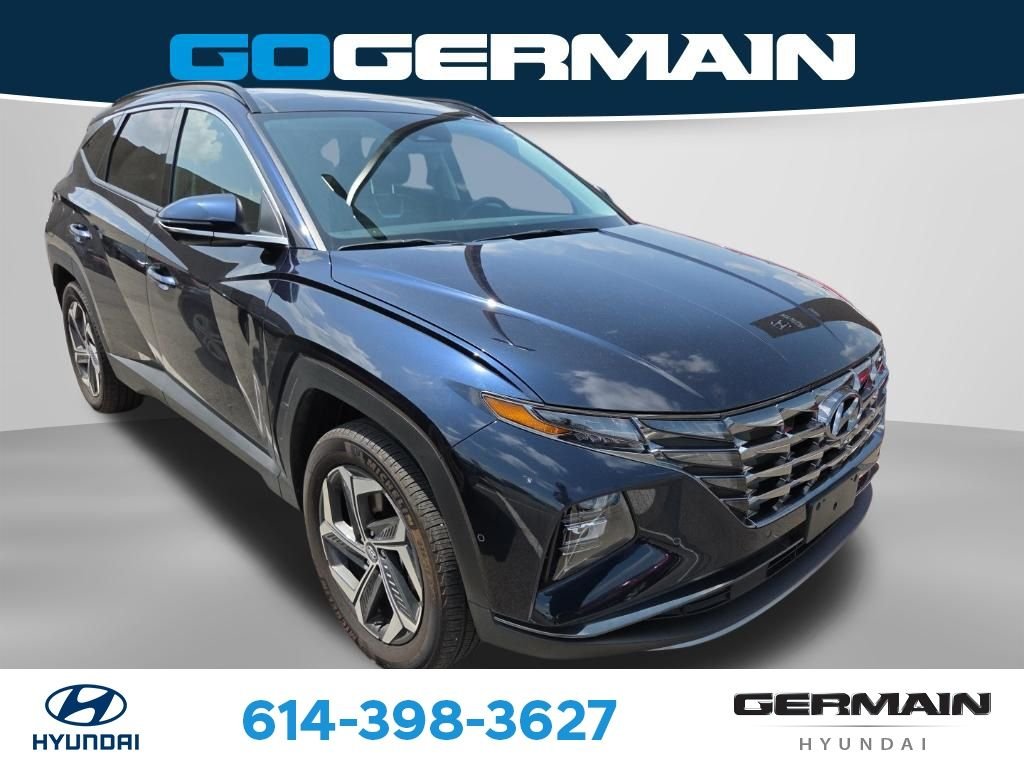 Used 2024 Blue Hyundai Limited image 1