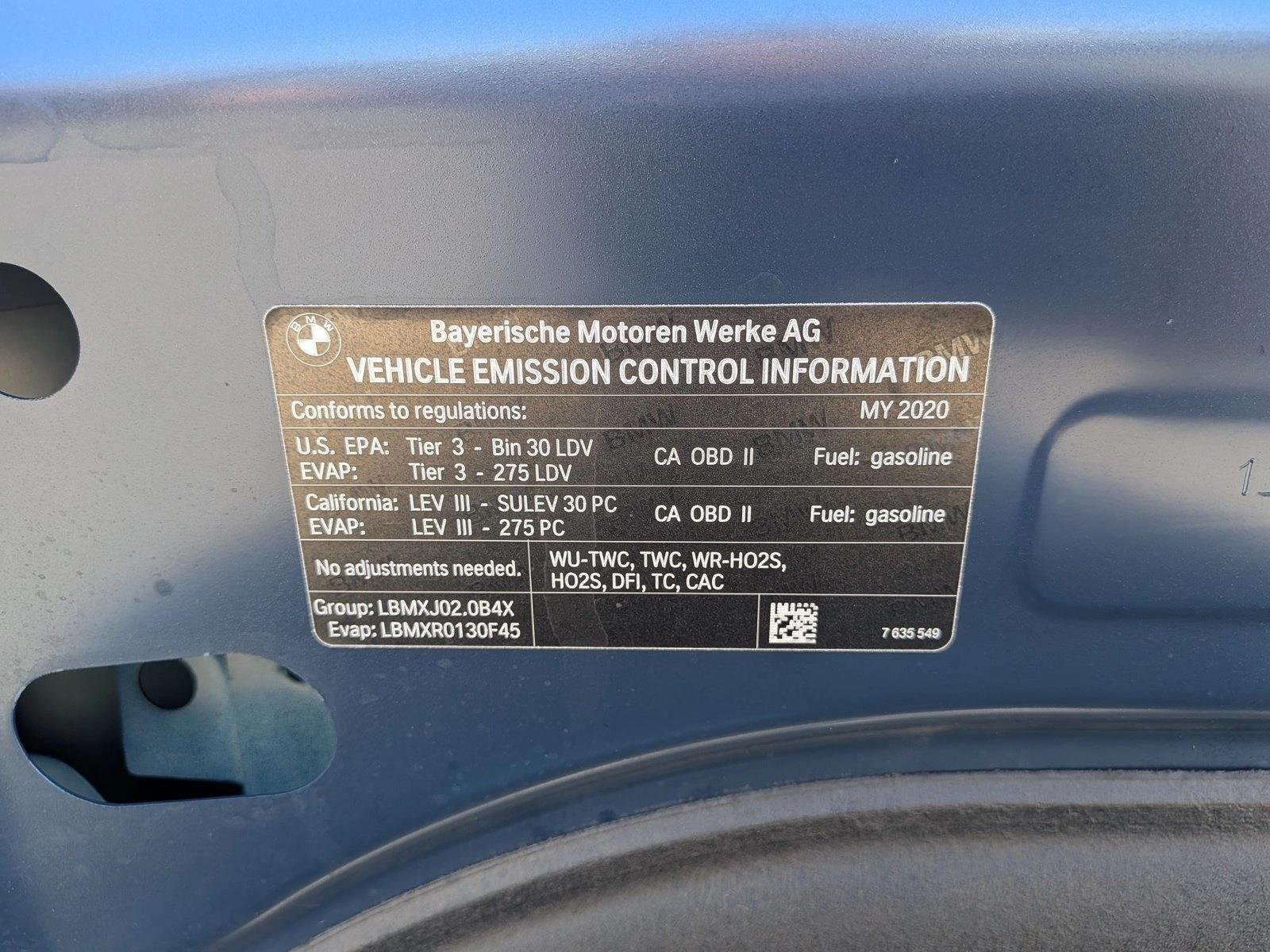 Used 2020 Mediterranean Blue Metallic BMW xDrive28i image 24