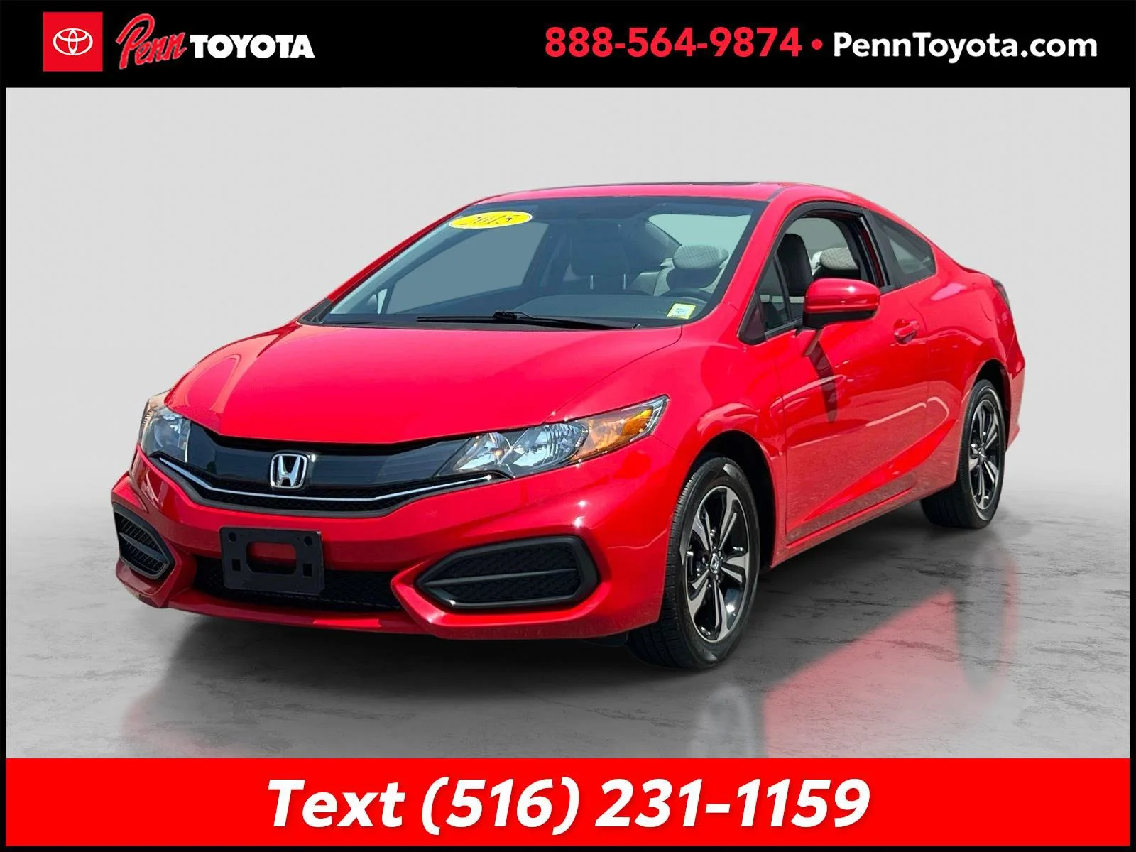 Used 2015 Red Honda EX image 4