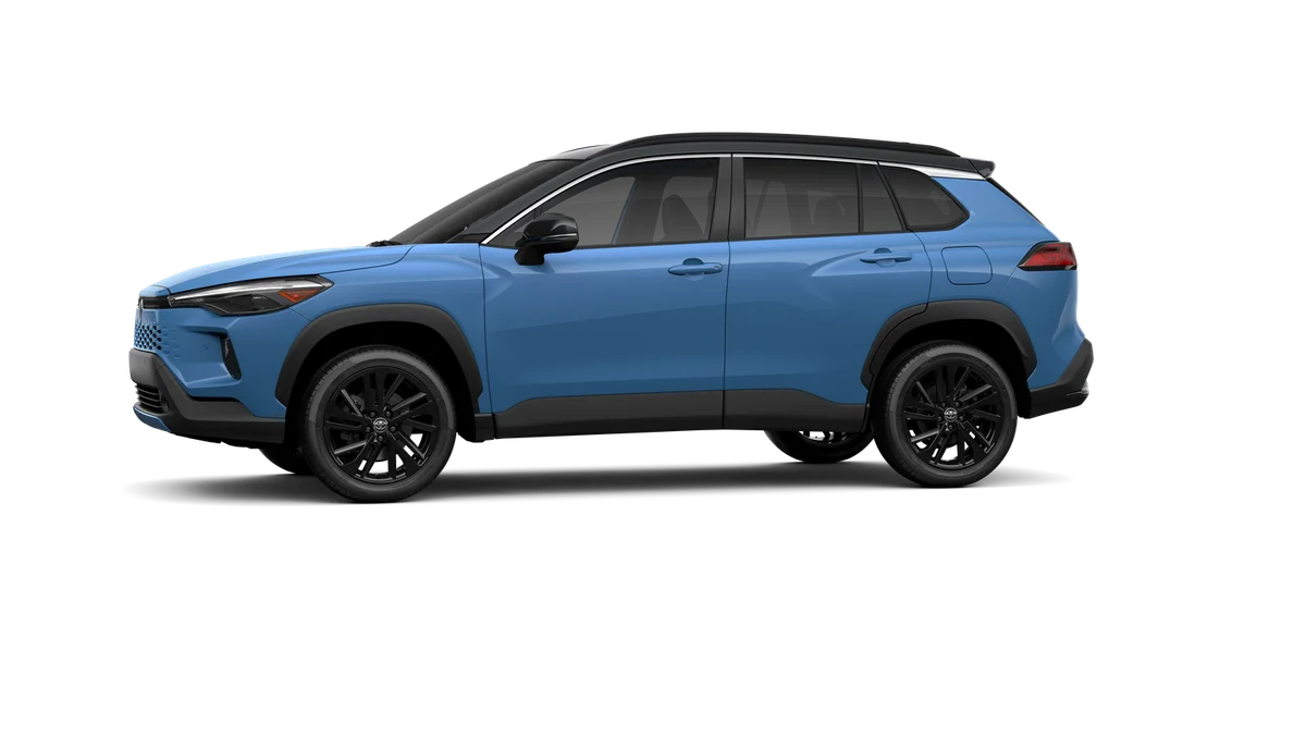 New 2026 Cavalry Blue Toyota Hybrid XSE image 3