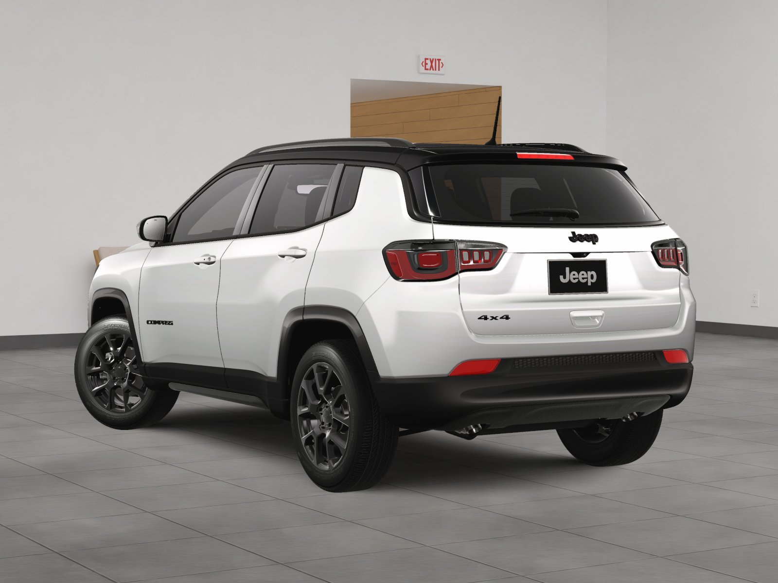 New 2024 Bright White Clear-Coat Exterior Paint Jeep Latitude image 32