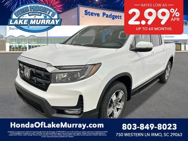 New 2026 Platinum White Pearl Honda RTL image 1