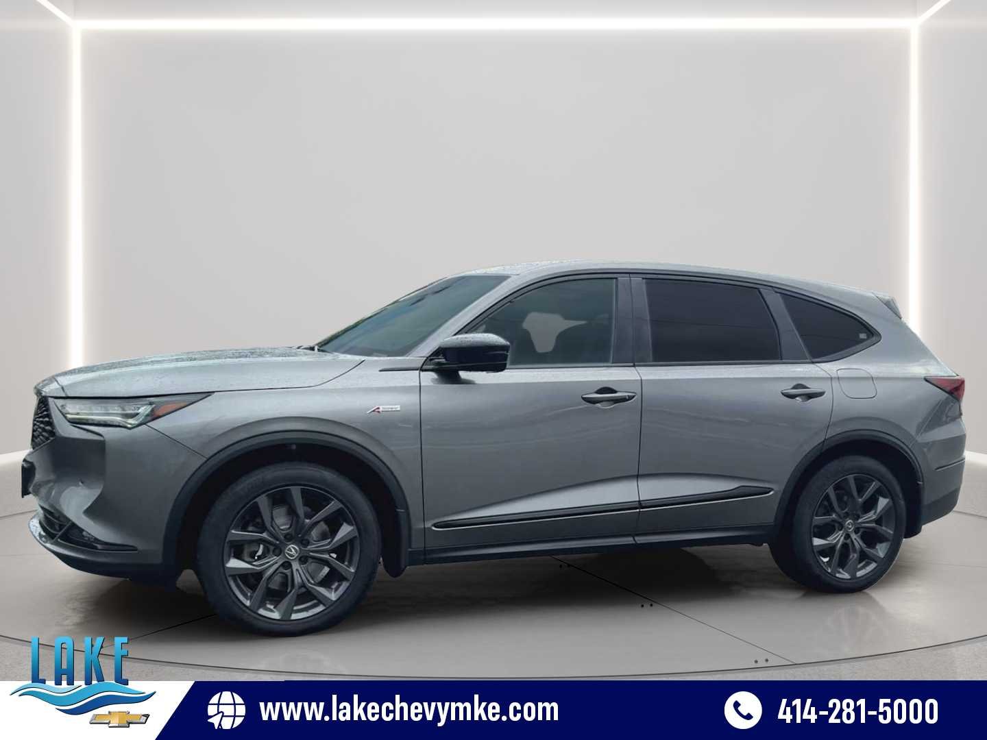 Used 2023 Gray Acura w/A-Spec Package image 4