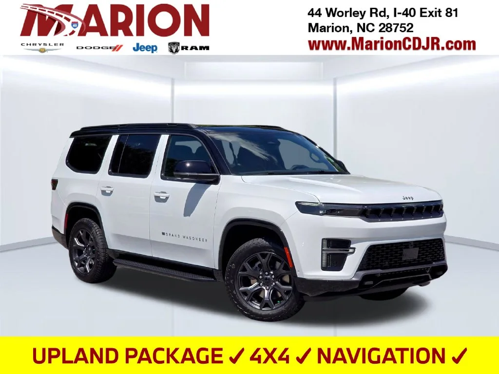 New 2026 White Jeep Upland image 1