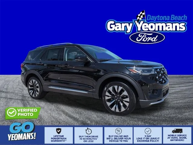 New 2026 Black Ford Platinum image 1