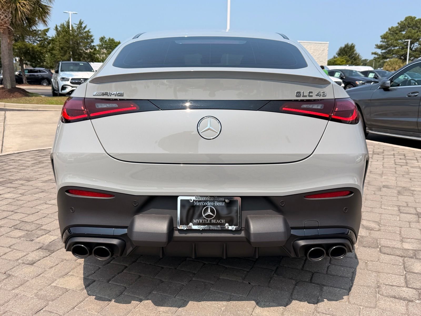 Certified Used 2026 MANUFAKTUR Alpine Gray Mercedes-Benz GLC 43 AMG® image 9