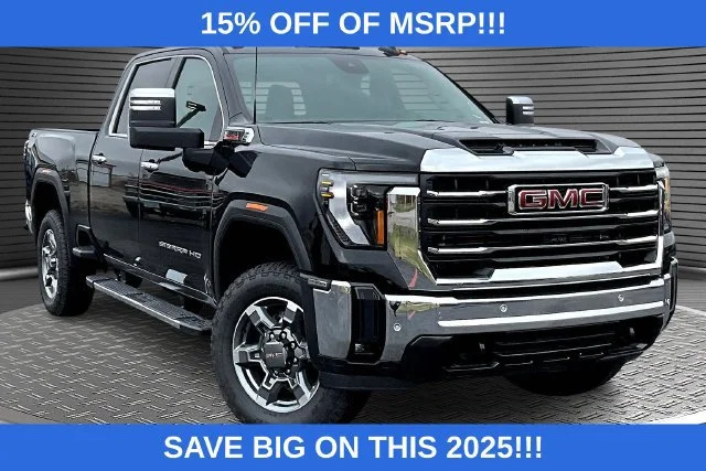 New 2025 Onyx Black GMC SLT image 2