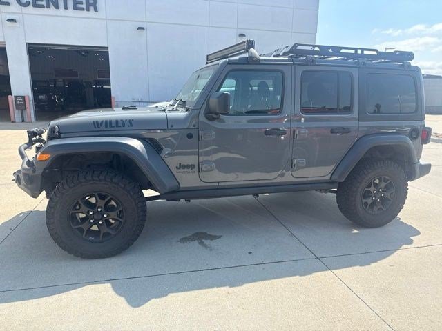 Used 2020 Sting-Gray Clearcoat Jeep Willys image 2