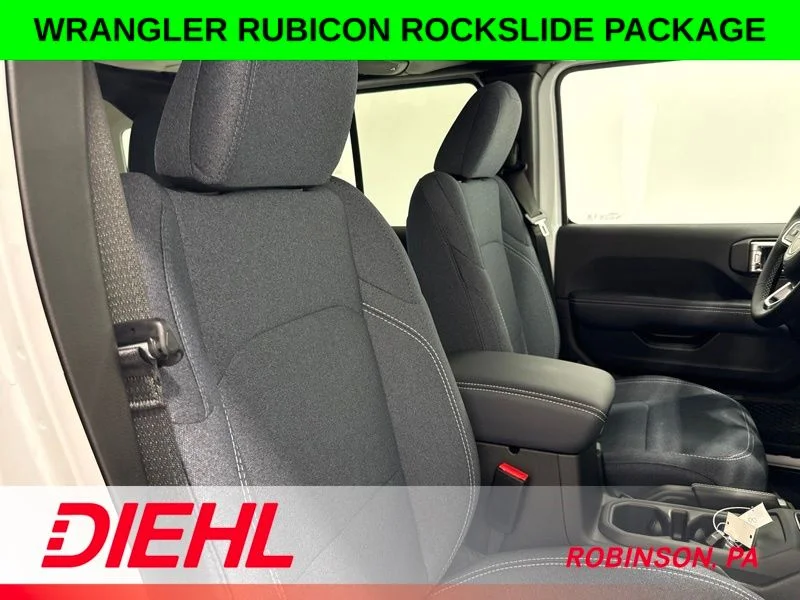 New 2026 Bright White Clearcoat Jeep Rubicon image 13