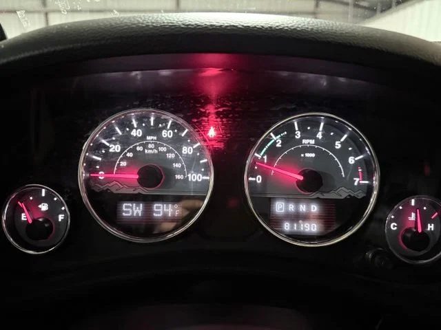 Used 2014 Blue Jeep Unlimited Sahara image 19