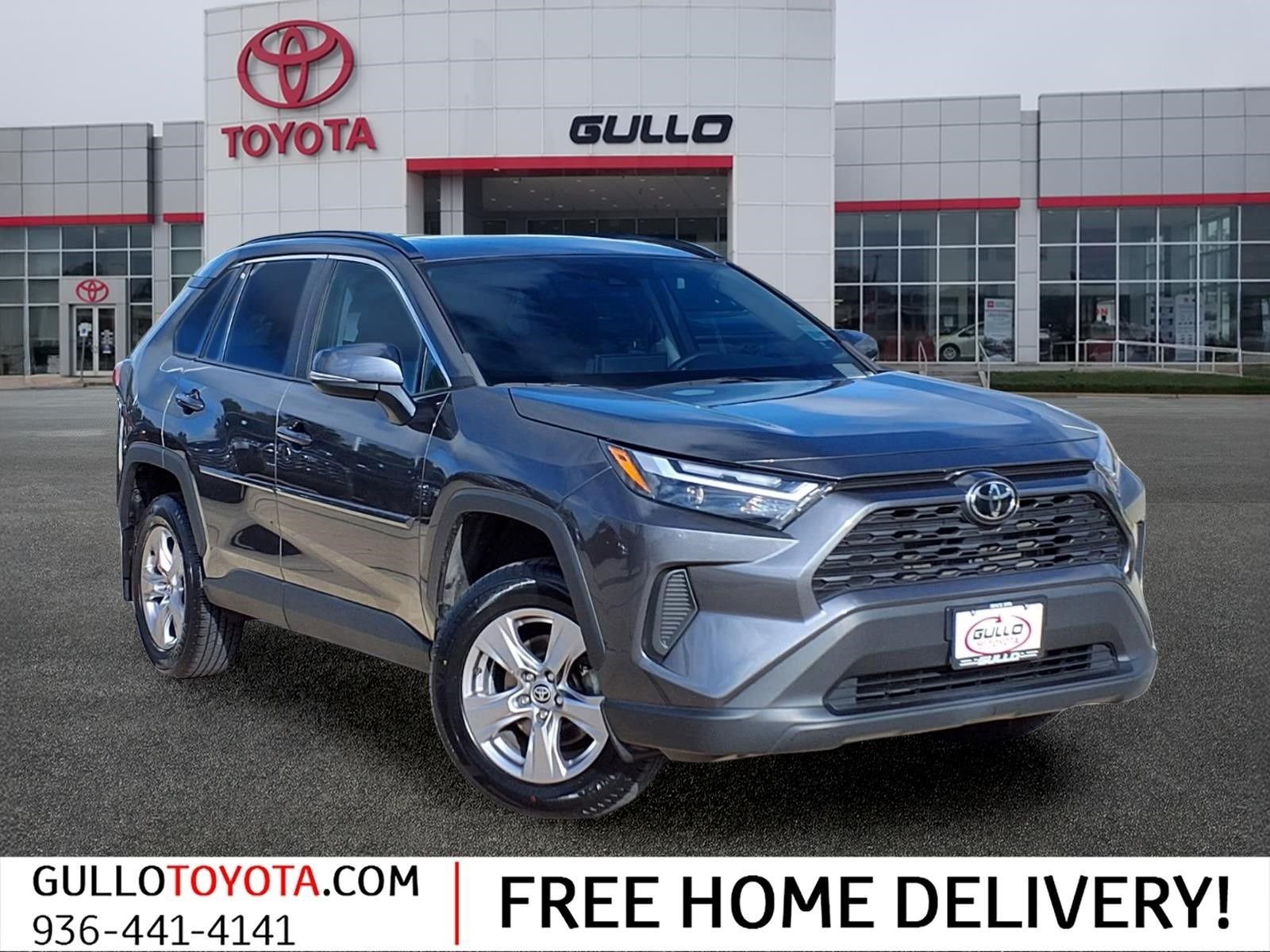 Certified Used 2023 Magnetic Gray Metallic Toyota XLE image 1