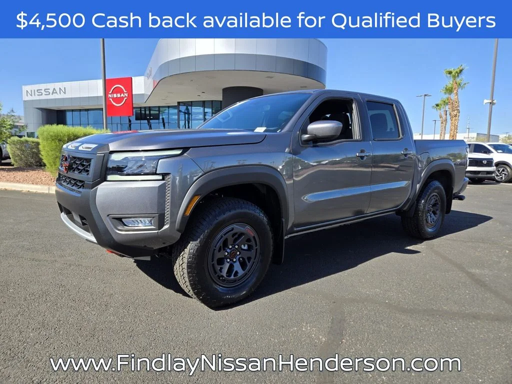 New 2026 Gun Metallic Nissan Crew Cab PRO-4X® image 2