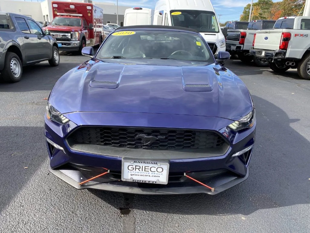 Used 2020 Kona Blue Metallic Ford EcoBoost Premium image 9