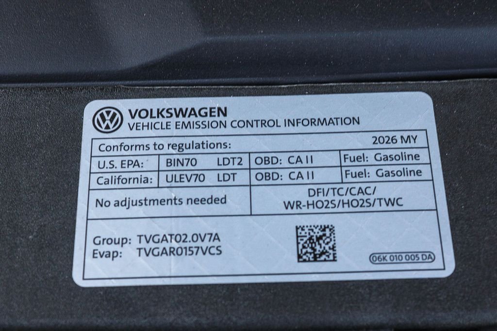 New 2026 Gray Volkswagen 2.0T SE w/Technology image 27
