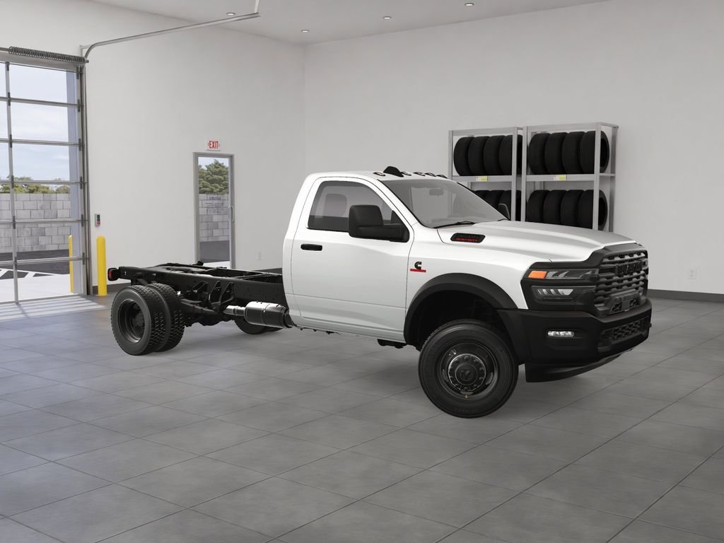 New 2025 Bright White Clearcoat RAM Tradesman image 8