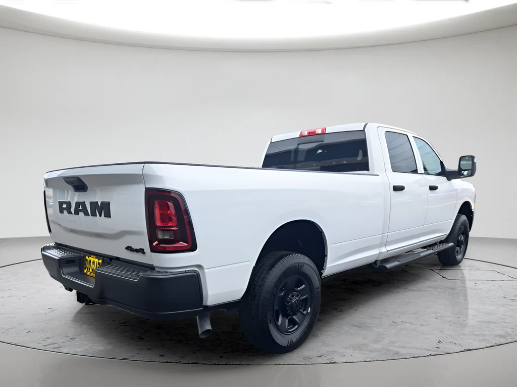New 2026 Bright White Clear-Coat Exterior Paint RAM Tradesman image 3