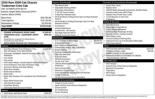 2026 RAM 3500 Chassis Tradesman - Photo 30
