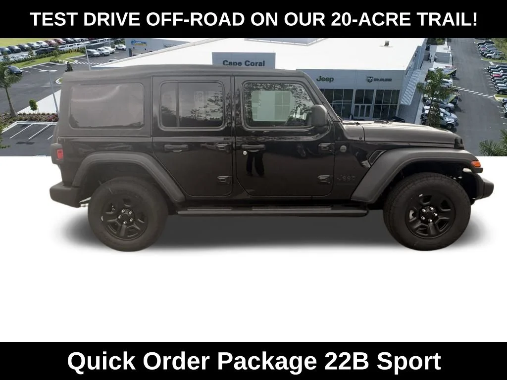 New 2026 Black Clear-Coat Exterior Paint Jeep Sport image 3