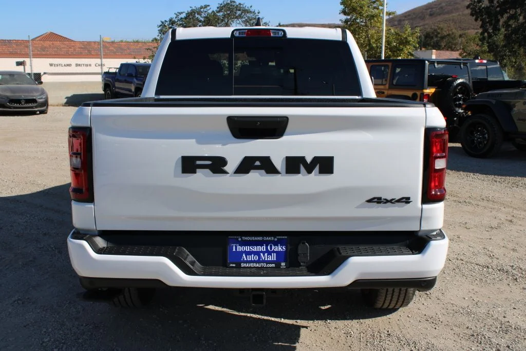 New 2026 Bright White Clear-Coat Exterior Paint Ram Tradesman image 5