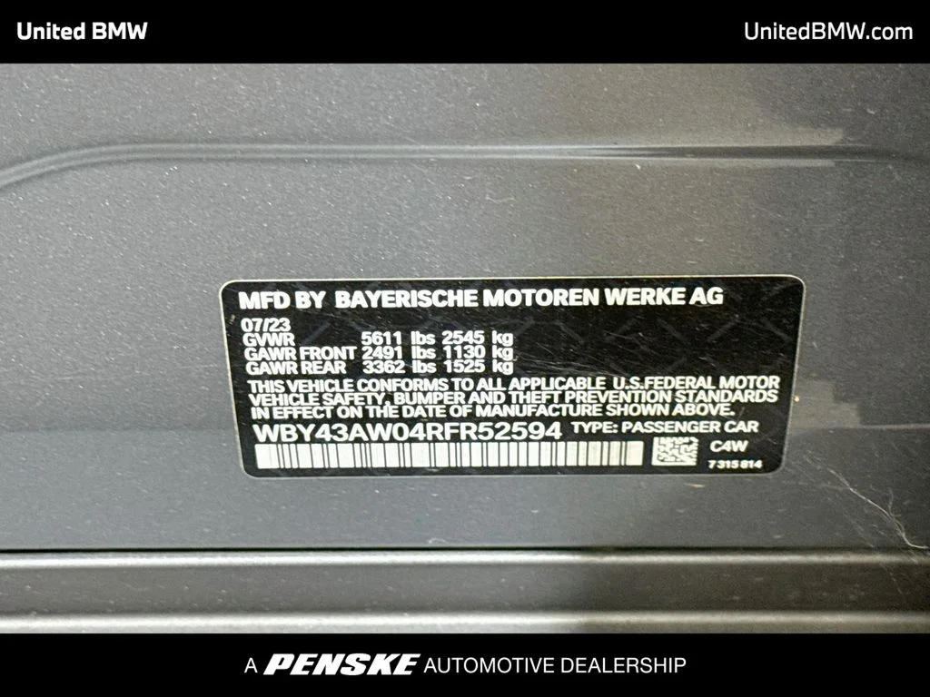 Certified Used 2024 Skyscraper Grey Metallic BMW eDrive35 image 22